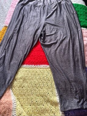 Zone Pro Gray Track Pants with Elastic Waistband and Relaxed Fit